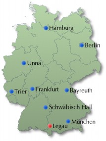 Vertretungen in Deutschland